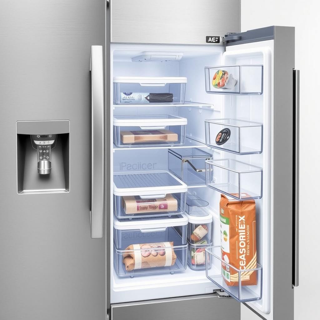 AEG Kühlschrank mit CustomFlex Türfächern